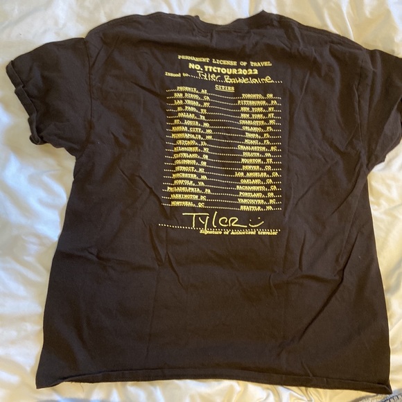 Tyler the creator concert t shirt LIMITED EDITION - Picture 3 of 3